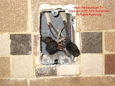 electrical box stripped|troubleshooting a stripped outlet.